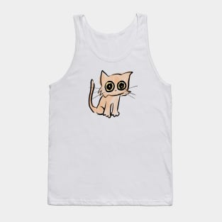 Scruffy Cat Tank Top